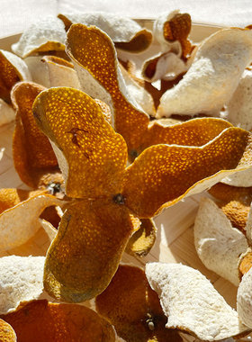 新会陈皮正宗新皮1年2年3年4年陈皮干大红皮青皮二红泡茶散装称重