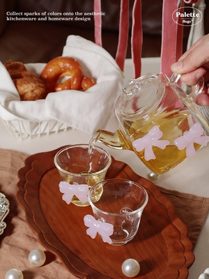 画了个杯子茶壶茶具法式耐高温