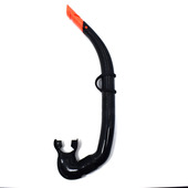 浮潜水游泳呼吸管全湿式 防浪侧置自由泳换气训练硅胶咬嘴成人儿童