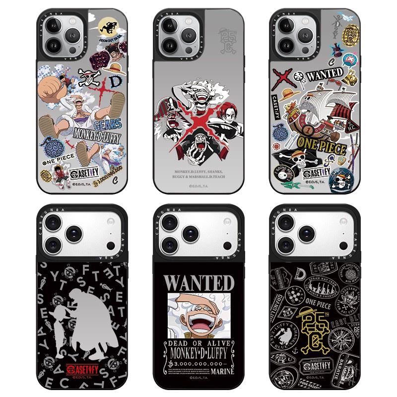 CA王楚钦同款海贼王25周年路飞适用苹果17手机壳iPhone16ProMax新款13潮牌14全包15pro防摔11高级12/11