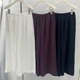 新款 秋季 女 亚麻裤 19569 QBB 杰哥粉丝专享