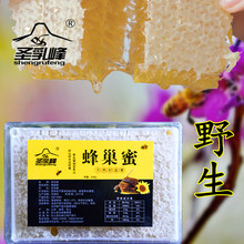 野生蜂巢蜜孕妇孩子吃50天成熟蜜产量少纯正富含王浆蜂胶花粉蜂胶