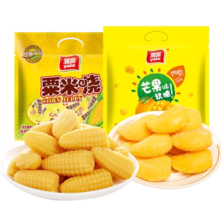 雅客栗米烧500g散装太妃糖结婚喜糖硬糖招待糖果玉米糖婚庆批发