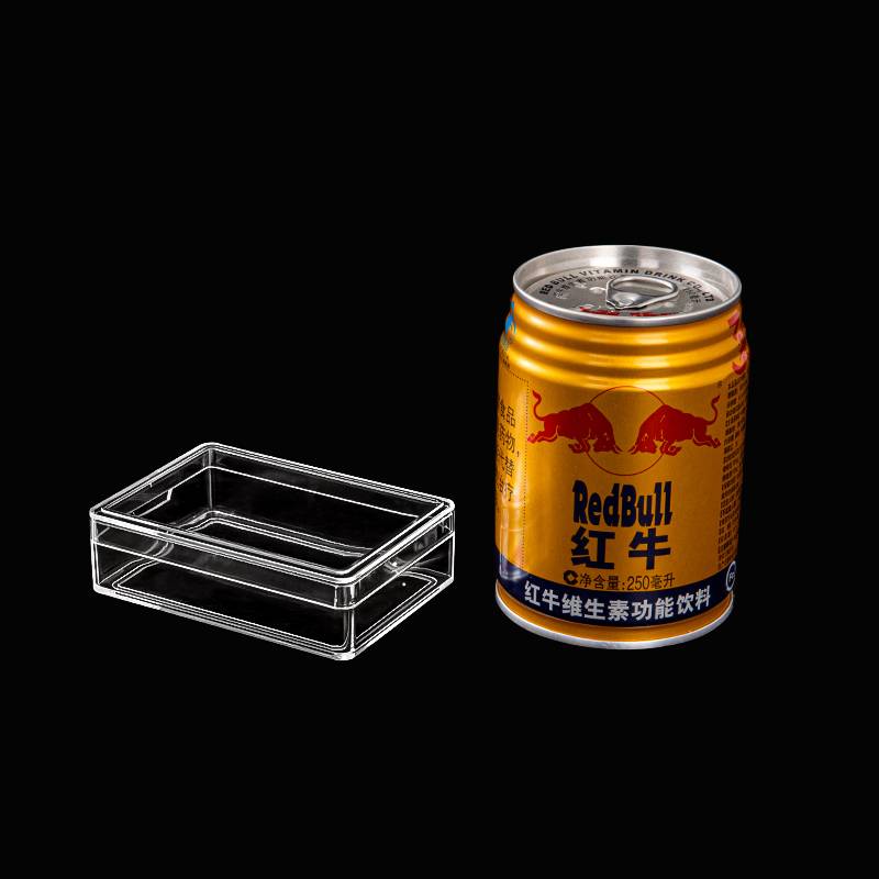 小号长方形透明盒食品级塑料带盖饰品礼品糖果包装迷你喜糖盒批发
