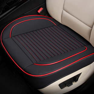 主副驾驶位室座套单片皮质无靠背三件套四季 通用汽车座椅坐垫全包