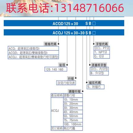 （议价）AirTAC德客A0CQ32/4亚0X5X10X15X20X205X3X35X4X50X55X60