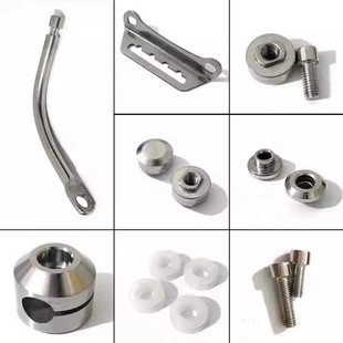 摩托车电动车挡风板高清加厚有机玻璃风挡支架配件散拍链接