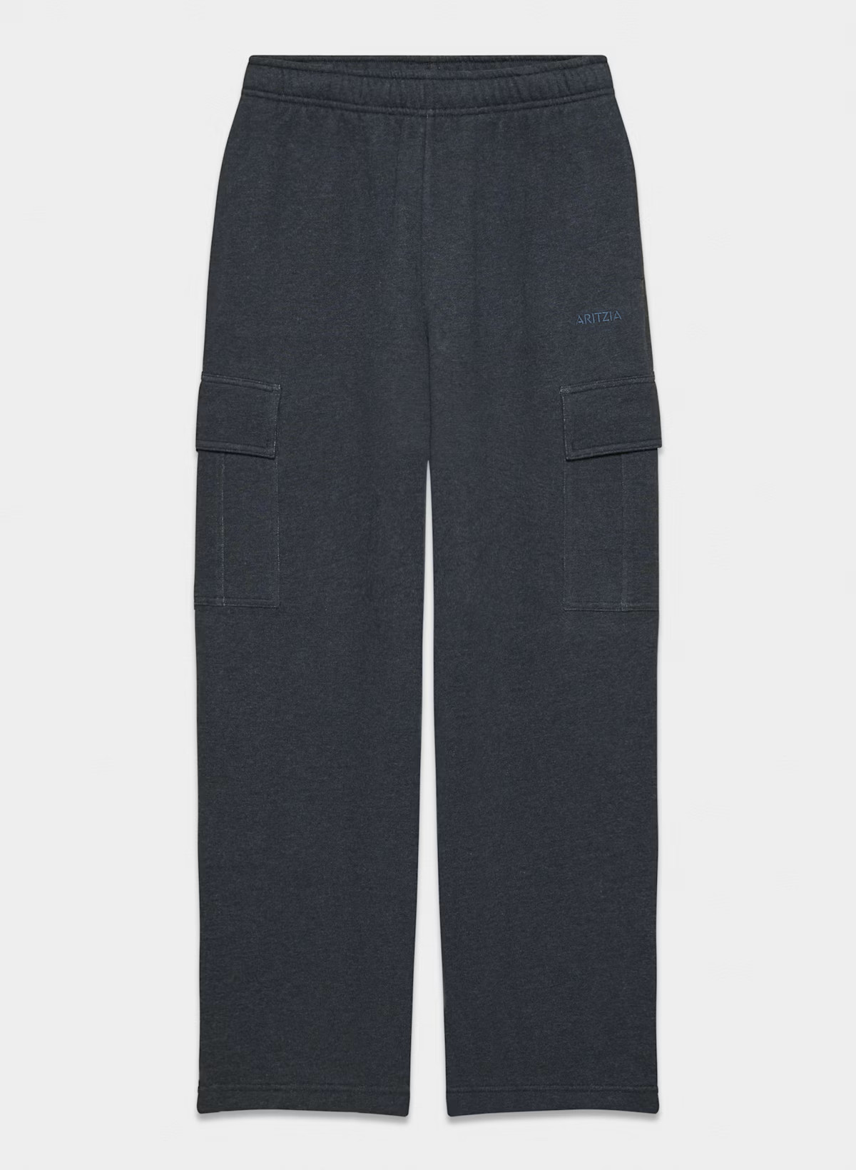 thumbnail for [TNA MEGA COZY] loose straight-leg casual boyfriend style sportswear wide-legged fleece thick sweatpants women
