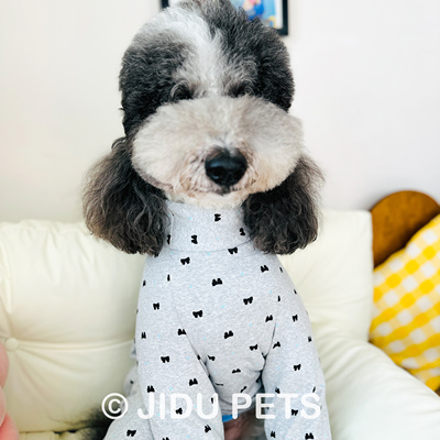 吉多熊宠物狗狗护肚子全包防脏家居四脚加长遛狗神器西高地巨贵