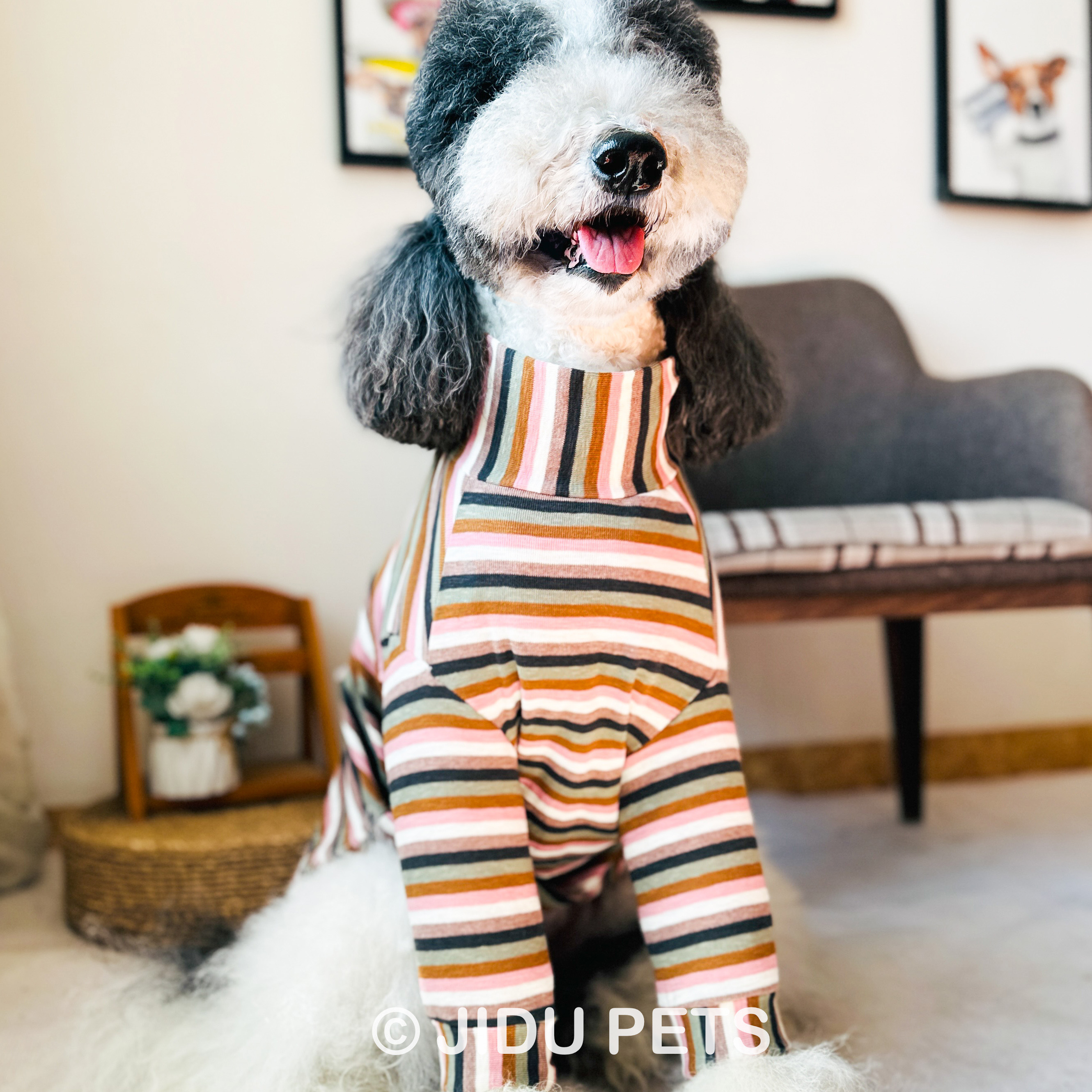 宠物狗狗衣服西高地巨贵高领毛衣