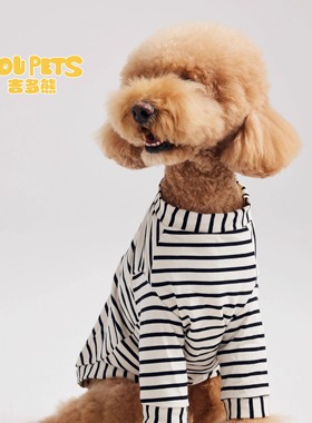吉多熊家经典款狗狗春秋T恤大型犬狗宠物服装雨衣宠物小狗衣服