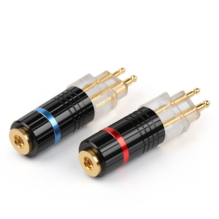 适用于森海HD800S转MMCX母HD650 HD660S HD600转MMCX母插针转接头