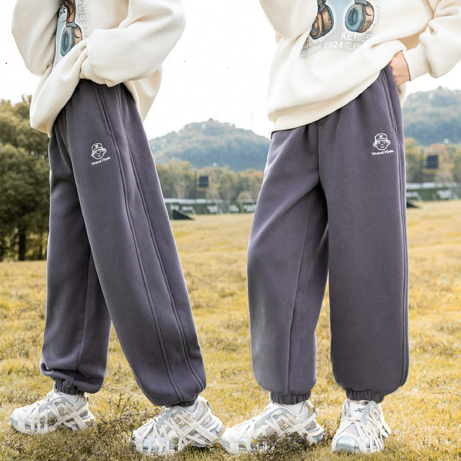 女童裤子2025新款洋气儿童春秋款运动中大童女孩休闲束脚卫裤长裤,童装/婴儿装/亲子装,裤子,淘宝优惠券,粉丝福利购,淘宝优惠卷