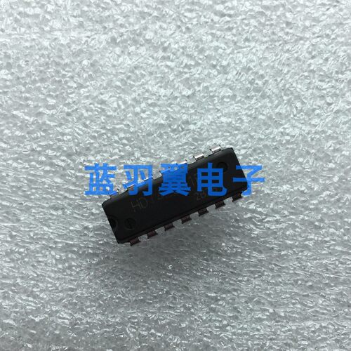 HD74LS01P 封装DIP-14 开路2输入端四与非门原装IC 一站式BOM配单