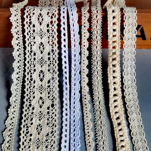 棉线蕾丝花边辅料装 窗帘材料 饰蕾丝带镂空花边带布艺手工DIY服装