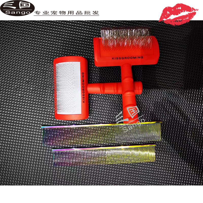 kiss直排梳子防静电排梳猫咪梳