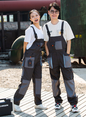 华祥四季涤棉帆布结实耐磨工作服