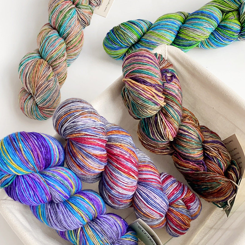 土耳其进口 URTH YARNS 美丽诺羊毛 段染 毛线 Uneek Fingering