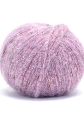 Lana Gatto PAPRICA 进口细羊驼毛混纺带亮丝中粗线 DIY编织毛线