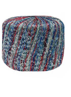 意大利进口 密集亮片细线 lana gatto deco尼龙混纺毛线25克112米