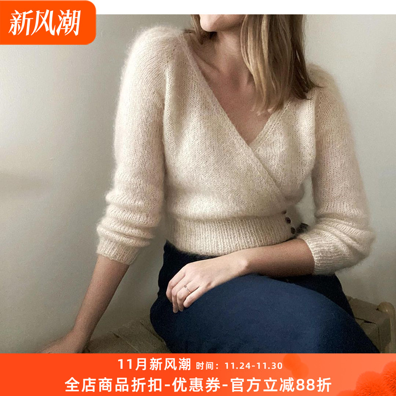 LanaGatto进口银线真丝马海毛D