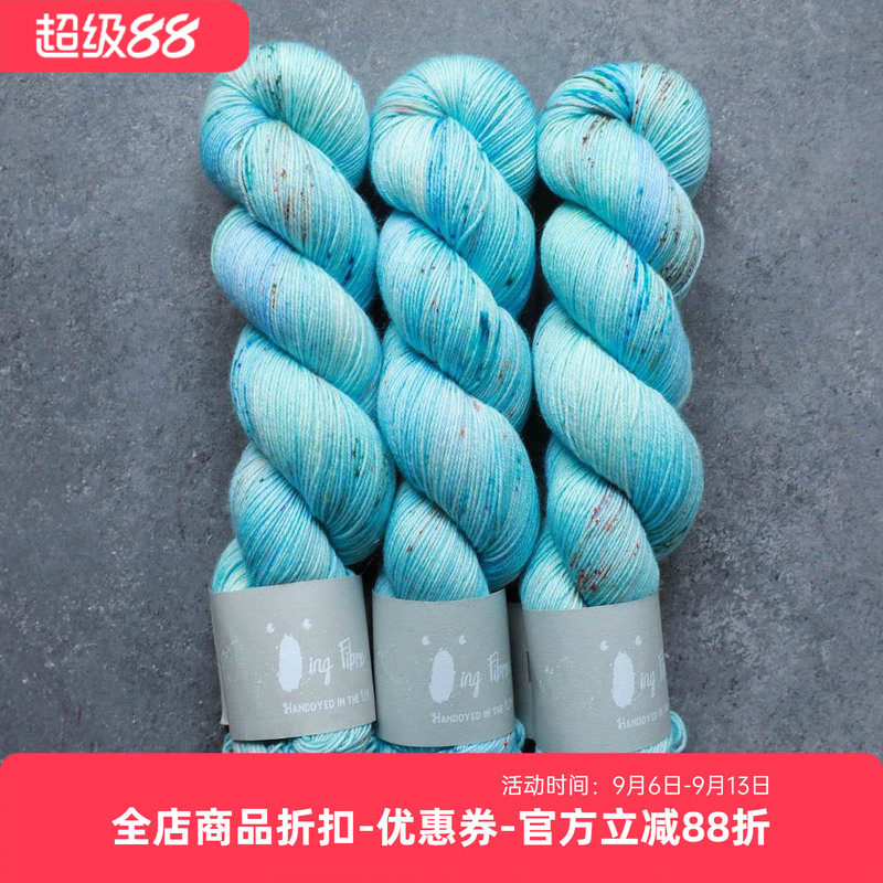 fingering手染美丽奴羊毛毛线