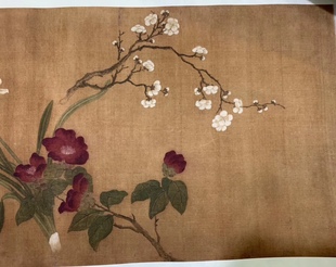 王渊 杂花图 工笔花鸟 国画长卷 装裱定制 临摹学习 艺术微喷