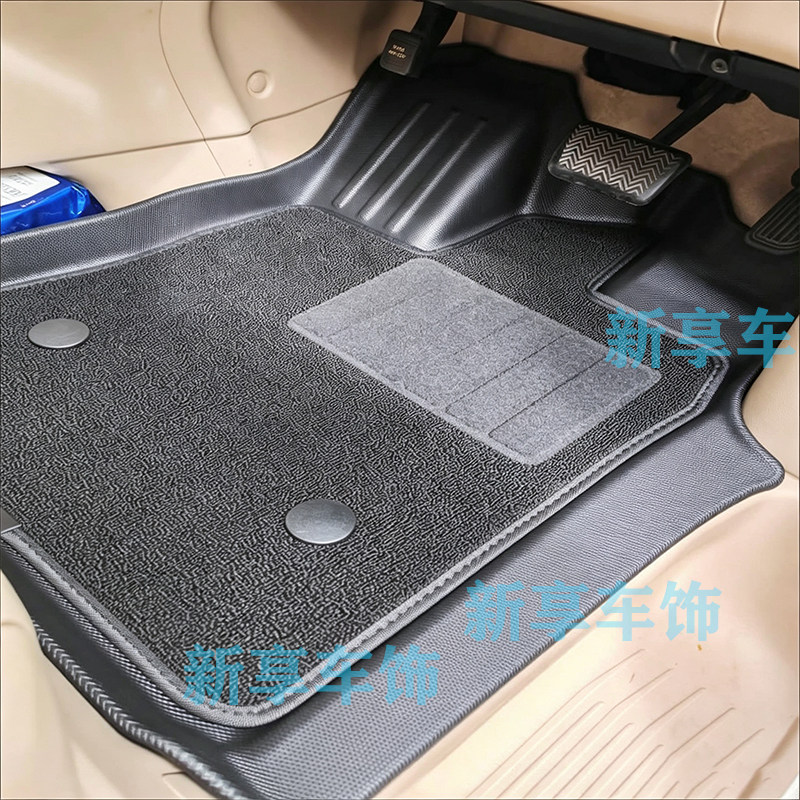 08老款埃尔法威尔法alphard 20系右舵肽港版脚垫TPE防水环保地毯