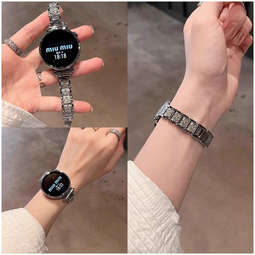 碎钻满天星华为金属女款手链表带