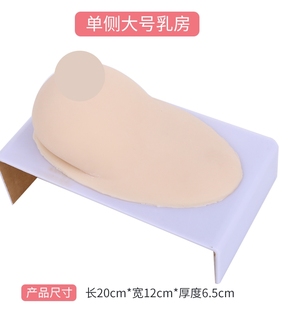 催乳师培训医学用软硅胶假乳房家政技校医院示范教学乳房模型教具