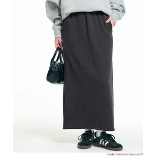 出口日本秋冬半身裙高腰加绒加厚640