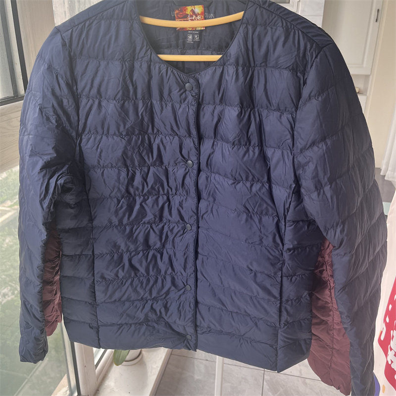 试衣间小码SM女薄款羽绒服内搭轻薄款瘦人苗条人中大童可穿