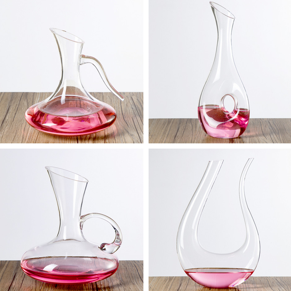 无铅手工小号水晶玻璃快速醒酒器家用欧式葡萄酒红酒分酒器包邮