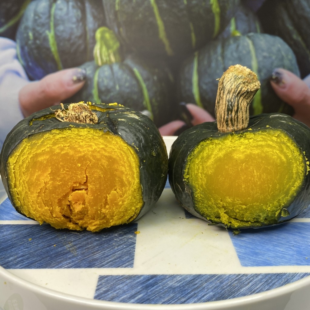 那园子国产绿小贝正宗板栗味贝贝小南瓜 婴儿辅食  5斤4-9个包邮