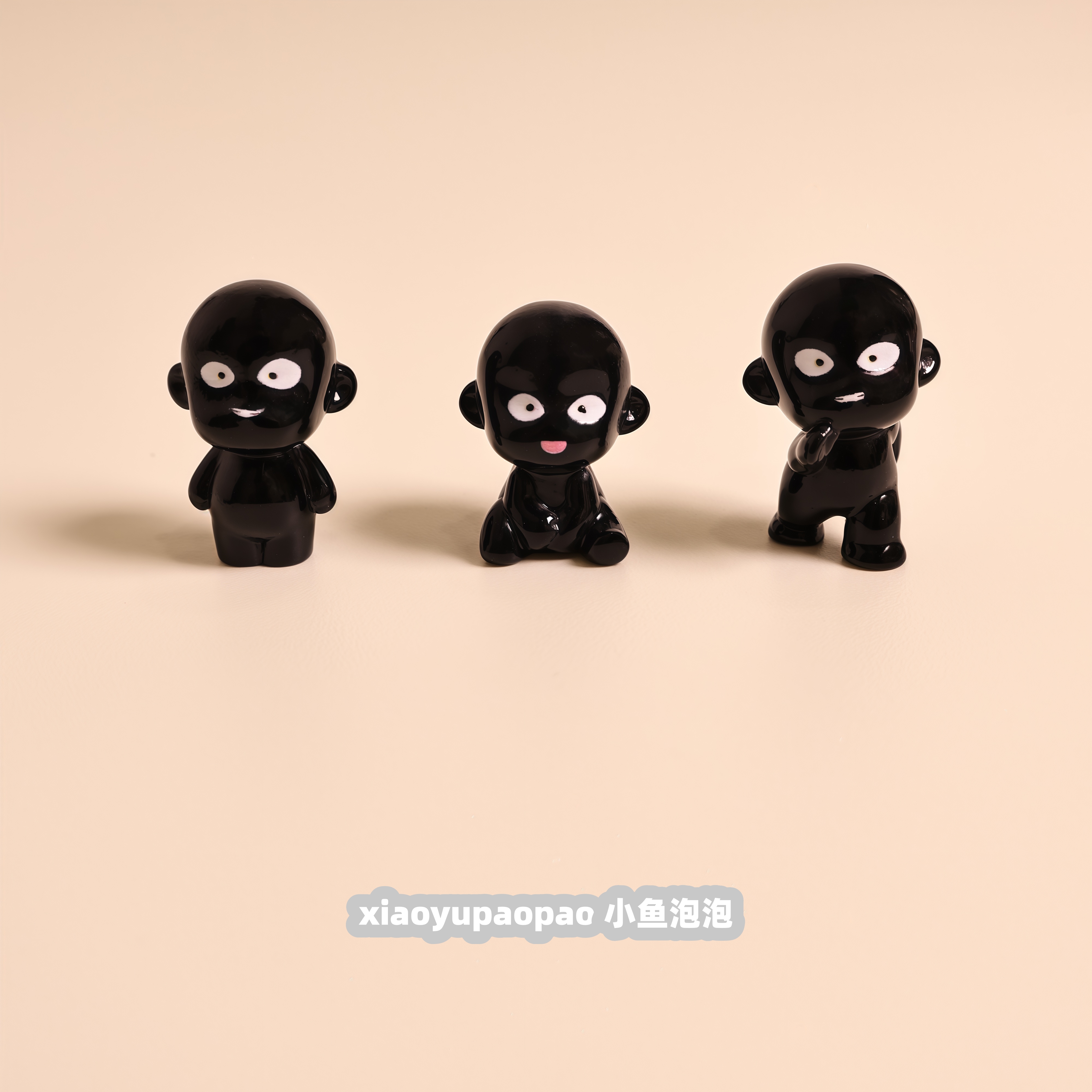 无聊了搞怪个性小黑人桌面摆件