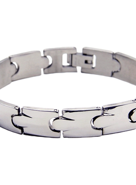 个性钛钢手链男士霸气潮男刻字
