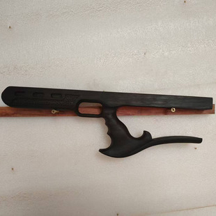 红木握把中握实木托儿童玩具木手柄后握弹弓把手木头道具