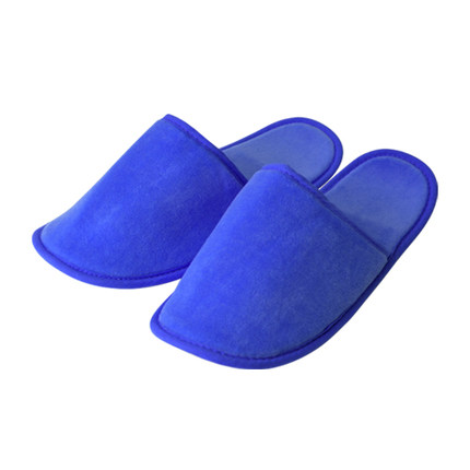 wellhouse户外旅游男女防滑拖鞋天鹅绒折叠出差旅行拖鞋送收纳袋