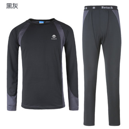 botack/布特户外功能内衣裤速干排汗骑行运动内衣保暖内衣套装男