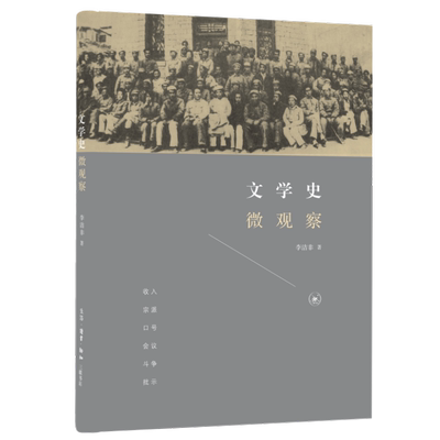 文学史微观察 李洁非  生活·读书·新知三联书店旗舰店
