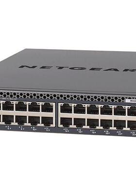 Netgear网件  M4300-24X (XSM4324CS) 24x10G和4xSFP+ 网管交换机 万兆交换机