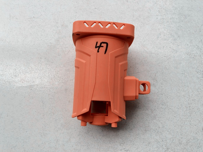 奥顿/雷川AK47电镐机壳外壳开关手把手柄底罩底盖后盖碳刷前手把