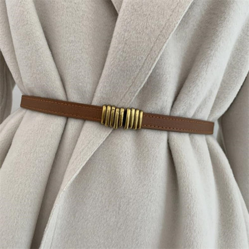 欧美西装韩国配裙子大衣时尚腰带