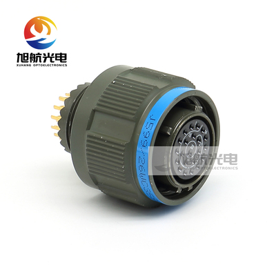 旭航光电圆形连接器22芯防尘