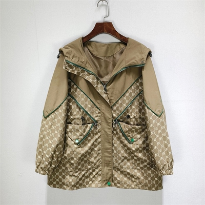 时尚妈妈春装韩版风衣女中长款