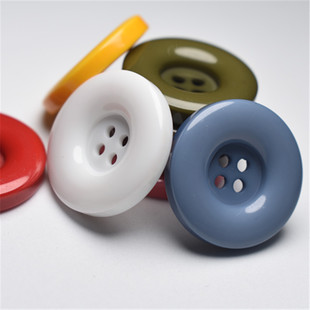 纽扣彩色圆形扣女西装 扣双面呢大衣扣毛呢扣风衣扣黑色纽扣米色扣