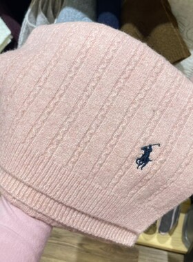 韩国白色软糯风含羊毛针织围脖男女秋冬季保暖加厚麻花围巾ins潮