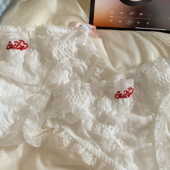 宫廷芭蕾全蕾丝柔软细腻低腰舒适弹力三角内裤 法式 sweet daily