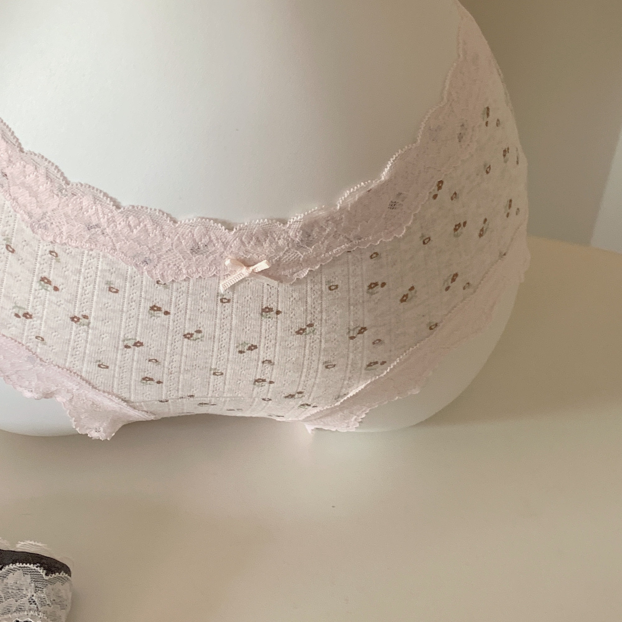 "韩里韩气"温柔少女小碎花印花舒适纯棉低腰三角内裤抑菌加长底裆,女士内衣/男士内衣/家居服,女三角裤,淘宝优惠券,粉丝福利购,淘宝优惠卷