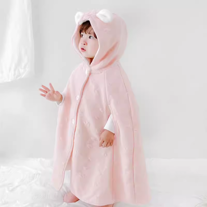 秋冬反季亏本清仓儿童斗篷加长女童披风外套宝宝外出防风保暖加绒,童装/婴儿装/亲子装,披风/斗篷,淘宝优惠券,粉丝福利购,淘宝优惠卷